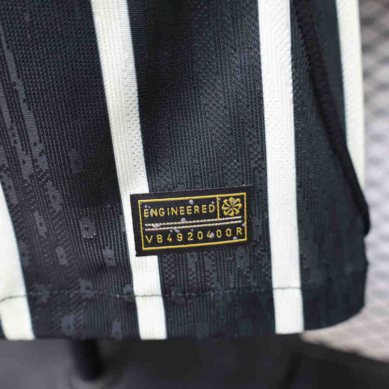 Player Version 26-27 Corinthians Away Black Thailand Soccer Jersey AAA-888