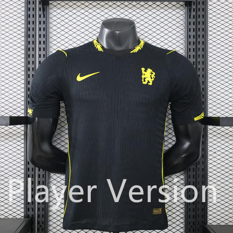 Player Version 26-27 Chelsea Away Black Thailand Soccer Jersey AAA-888