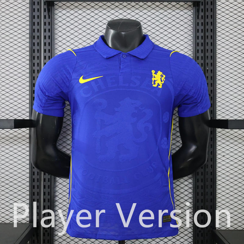 Player Version 26-27 Chelsea Home Blue Thailand Soccer Jersey AAA-888