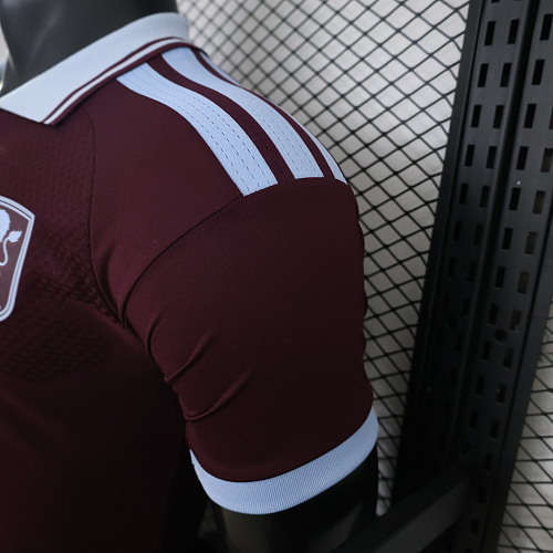Player Version 26-27 Aston Villa Home Red Thailand Soccer Jersey AAA-888