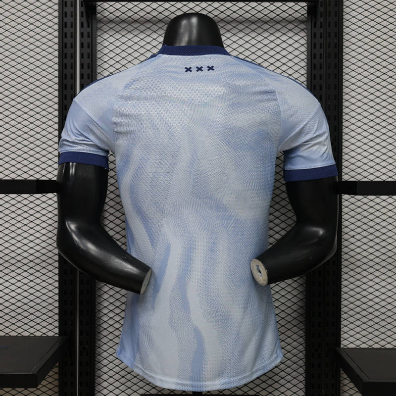 Player Version 26-27 Ajax Light Blue Thailand Soccer Jersey AAA-888