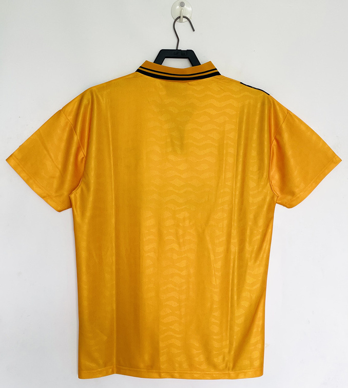 Retro Version 96-97 Inter Milan 2nd Away Yellow Thailand Soccer Jersey AAA-811