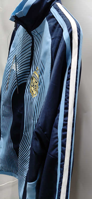 2006 Retro Version Argentina Royal Blue Single-Sided Thailand Soccer Trench Coat -0225