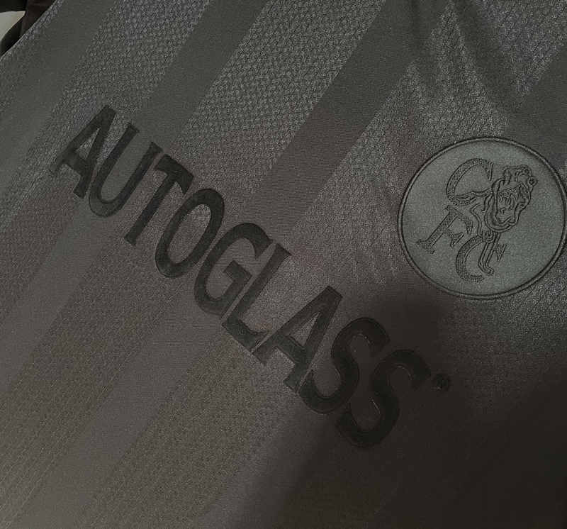 Retro Version 98-99 Chelsea 2nd Away Black Thailand Soccer Jersey AAA-811