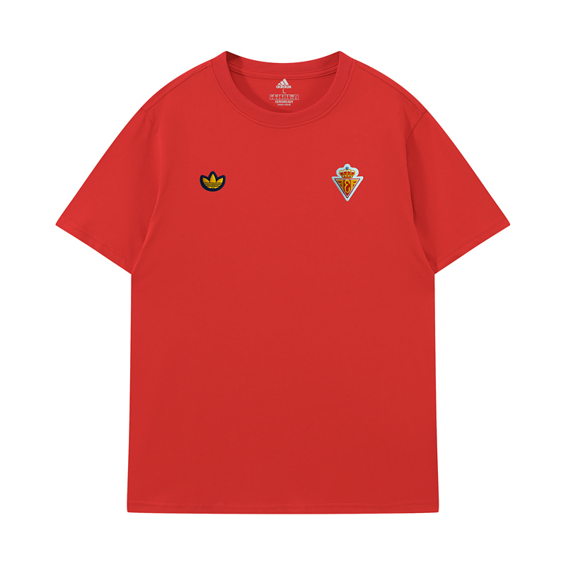 26-27 Spain Retro Red Embroidered T-Shirt -LH
