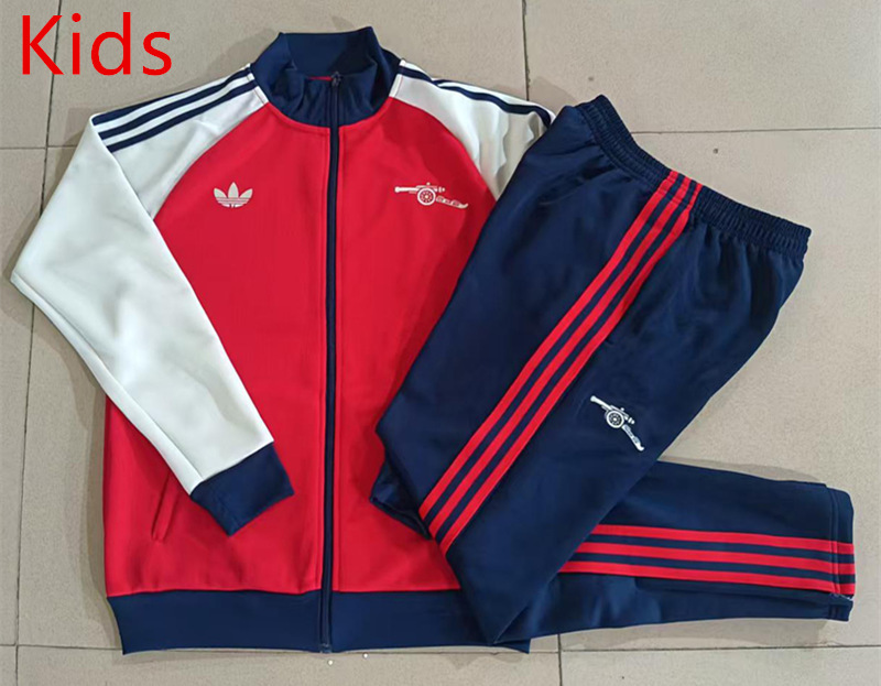 26-27 Arsenal Red Thailand Soccer Jacket Kids/Youth Uniform-815