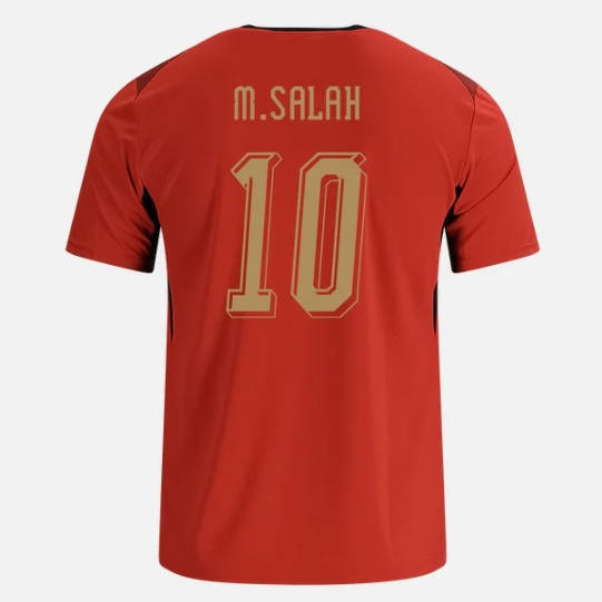 26-27 Egypt Away Red (Mohamed Salah #10) Thailand Soccer Jersey AAA