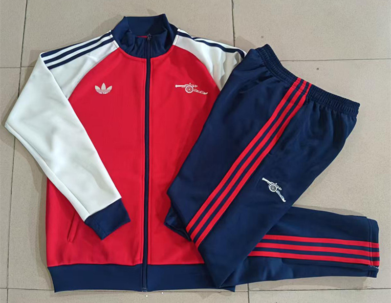 26-27 Arsenal Red Thailand Soccer Jacket Uniform-815
