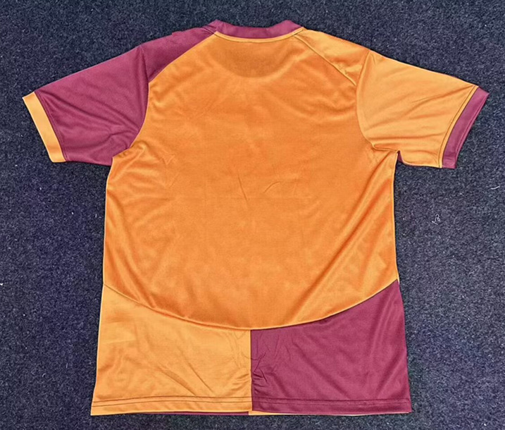 (S-4XL) 26-27 Galatasaray SK Home Yellow&Red Thailand Soccer Jersey AAA-7750