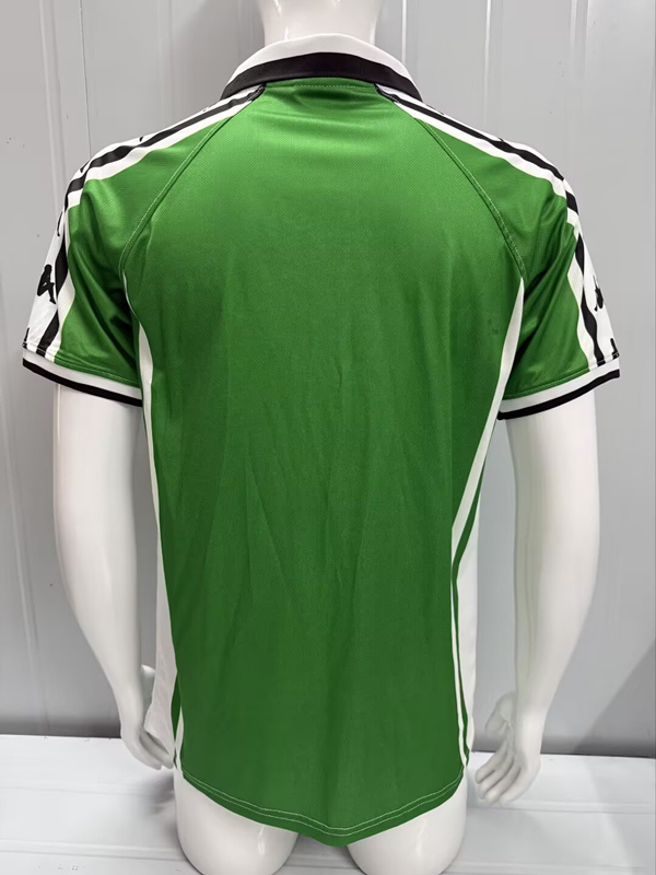 Retro Version 97-98 Real Betis Away Green Thailand Soccer Jersey AAA-3932