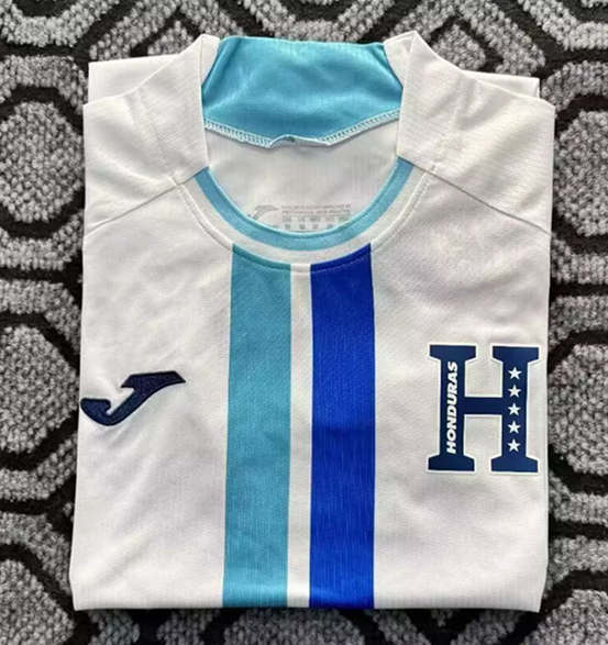 26-27 Honduras Home White Thailand Soccer Jersey AAA-7209