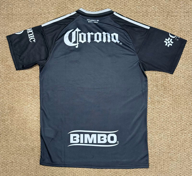 (S-4XL) 26-27 Club America Away Black Thailand Soccer Jersey AAA-7810
