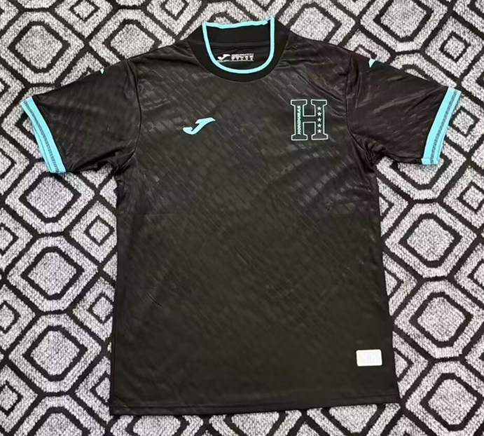 26-27 Honduras 2nd Away Black Thailand Soccer Jersey AAA-7209