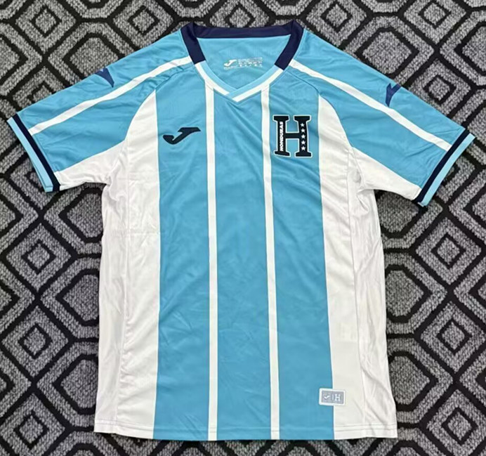 26-27 Honduras Blue Thailand Soccer Jersey AAA-7209