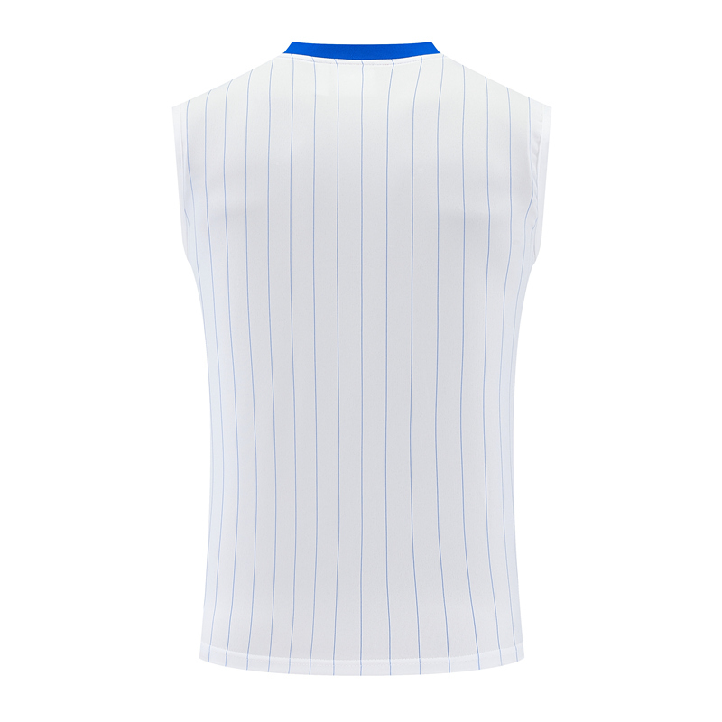 26-27 Retro Real Madrid White Thailand Soccer Vest Uniform-418