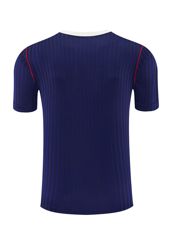 25-26 Retro Arsenal Royal Blue Thailand Soccer Short-Sleeves Uniform-418