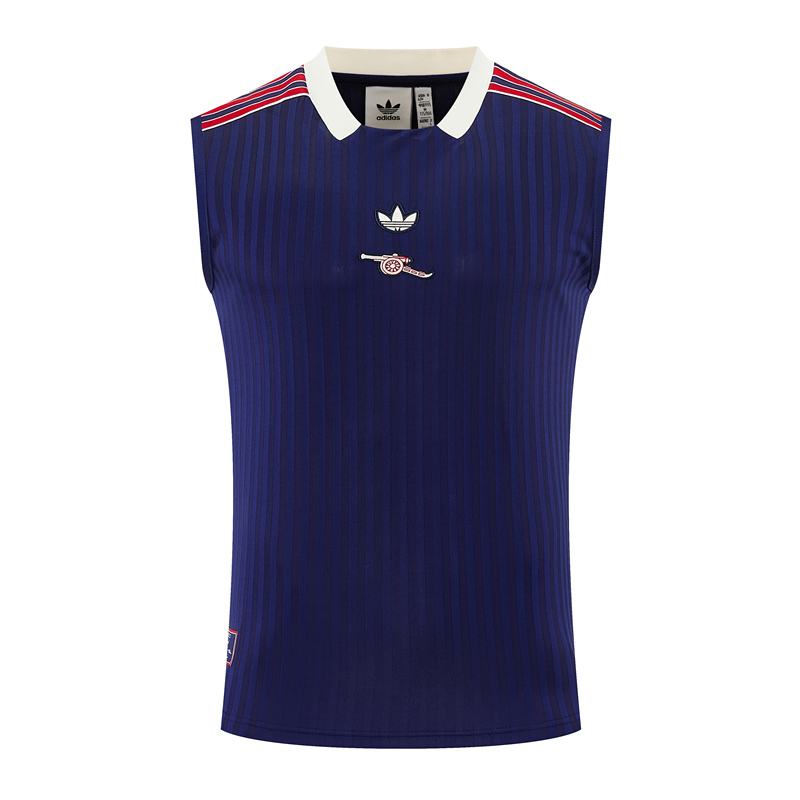25-26 Retro Arsenal Royal Blue Thailand Soccer Vest Uniform-418