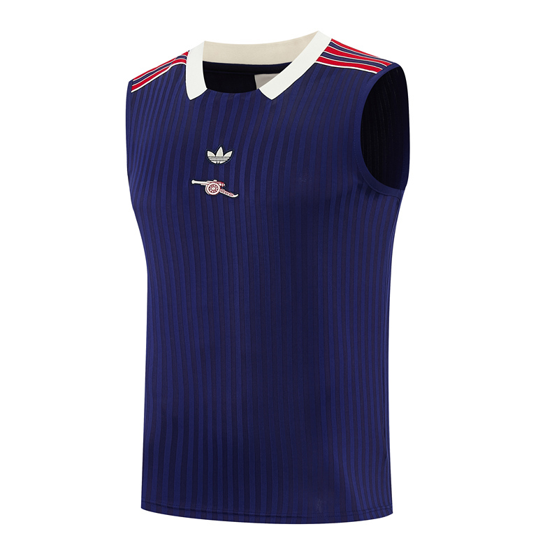 25-26 Retro Arsenal Royal Blue Thailand Soccer Vest Uniform-418