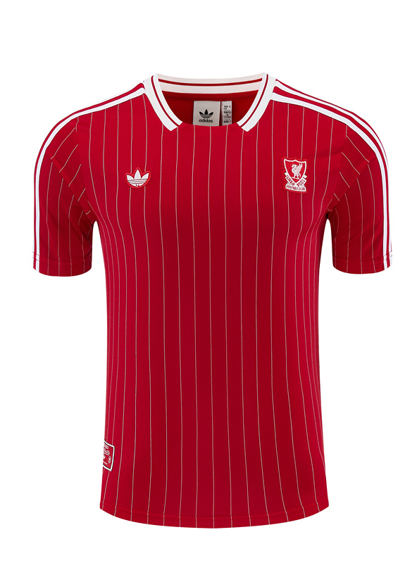 26-27 Retro Liverpool Red Thailand Soccer Short-sleeved Uniform-418