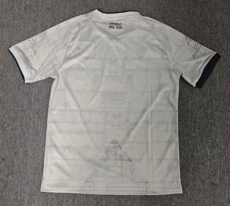 (S-4XL) 26-27 Uzbekistan Beige Thailand Soccer Jersey AAA-6850