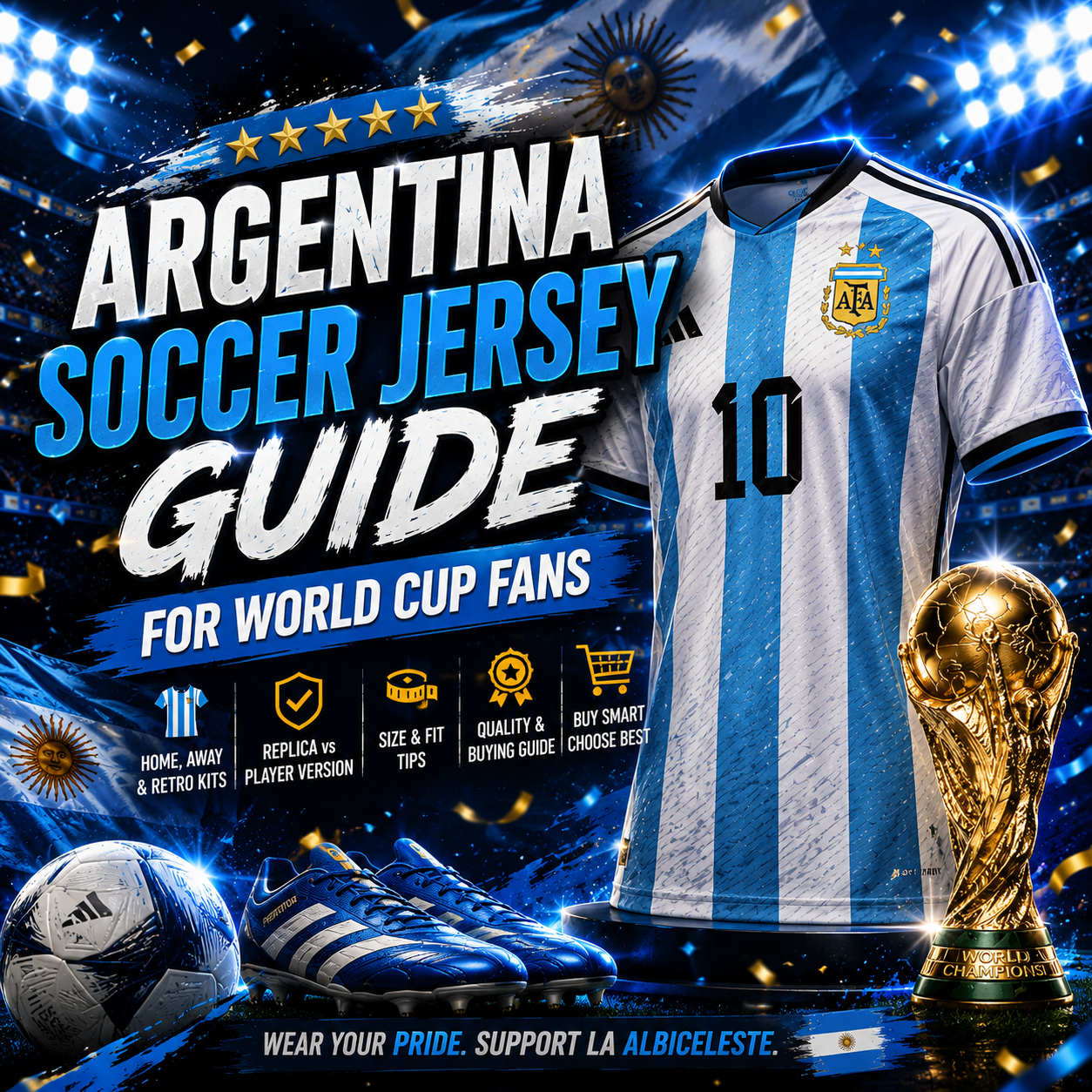Argentina Soccer Jersey Guide for World Cup Fans