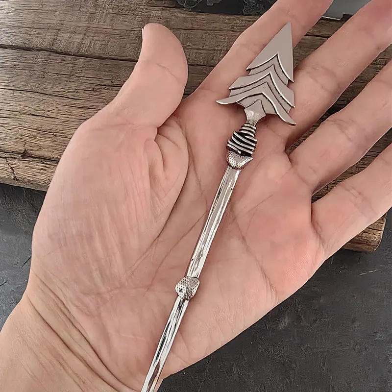 Vintage Celtic Arrow Metal Hairpin –  Viking-Inspired Hair Stick for Women – , Buns & Updos Mother's Day gift