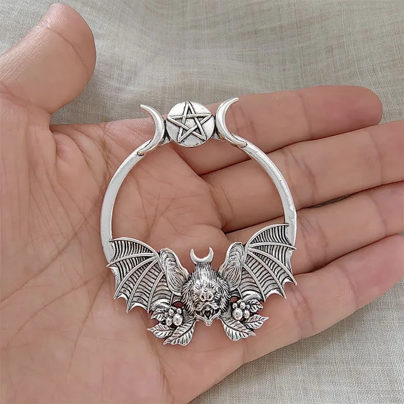 Gothic Bat Hair Clip Pin  Witchy OccuGothic Bat Hair Clip Pin – Witchy Occult Hair Accessory for Women  Unique Mother's Day Gift