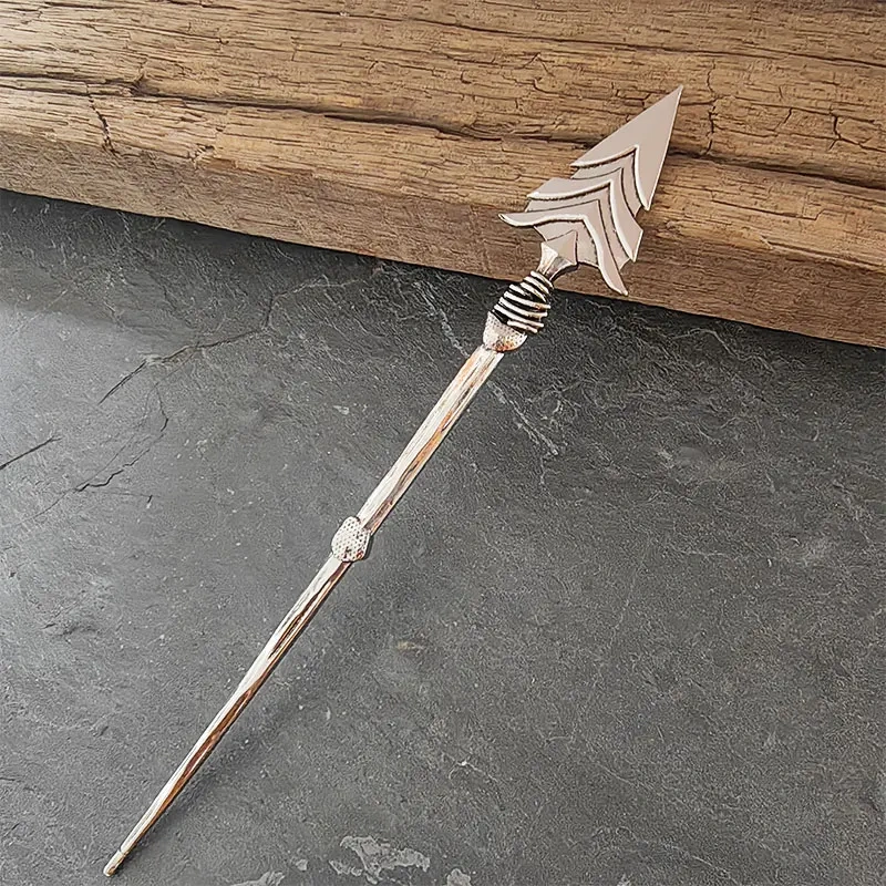 Vintage Celtic Arrow Metal Hairpin –  Viking-Inspired Hair Stick for Women – , Buns & Updos Mother's Day gift