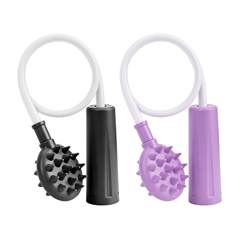2 Pack Curved Back Scratcher Bundle （White&Purple）