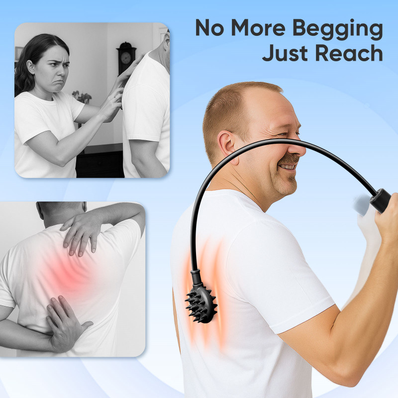 U Scratch Back Scratcher （Purple）