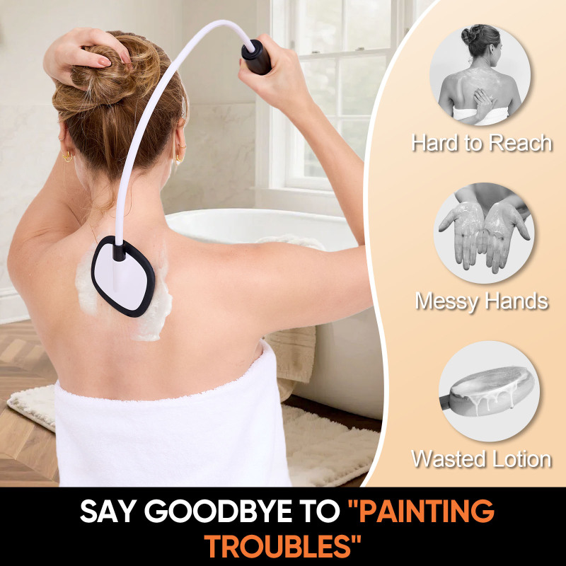 Uscratcher Lotion Applicator for Back (Black)