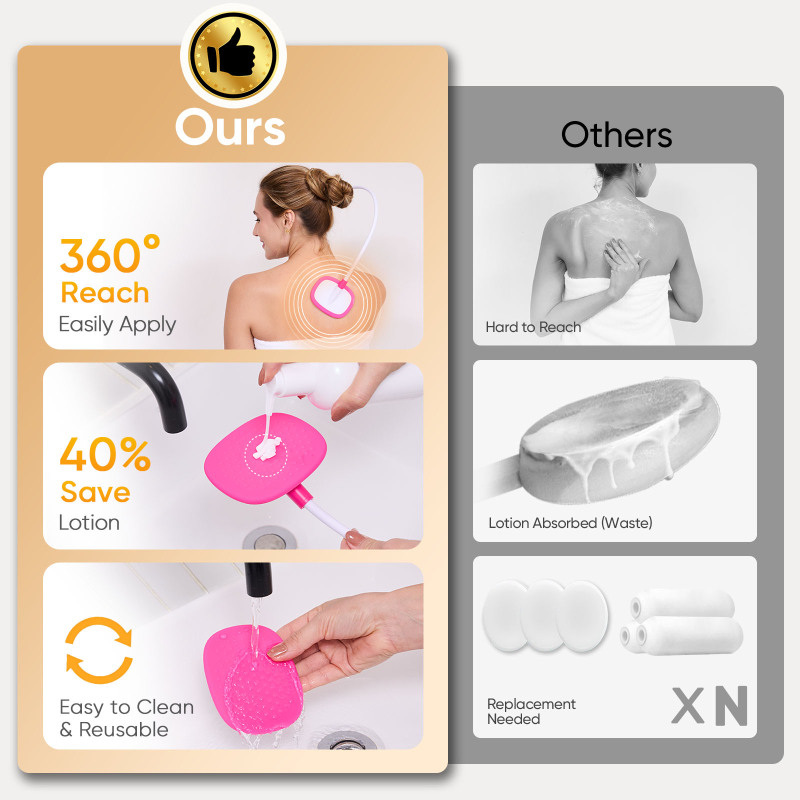 Uscratcher Lotion Applicator for Back