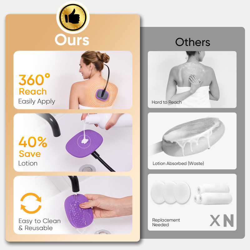 Uscratcher Lotion Applicator for Back