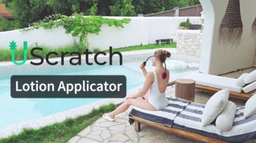 Uscratch Lotion Applicator for Back (Pink)