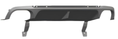 Anyu Auto Body Kits GT500 Rear Diffuser For GT500 Ford MUSTANG 2010-2014