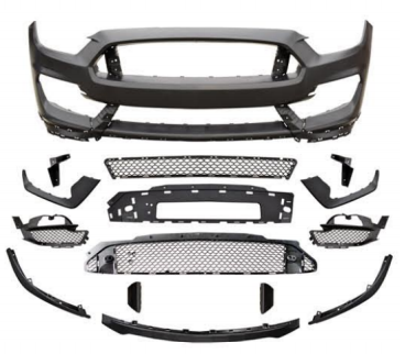 Anyu Auto Body Kits GT350 Front Bumper For Ford MUSTANG 2015-2022