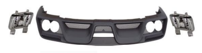 Anyu Auto Body Kits GT350 Rear Diffuser With Tail Tips For Ford MUSTANG 2015-2022