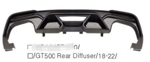 Anyu Auto Body Kits GT500 Rear Diffuser For Ford MUSTANG 2015-2022