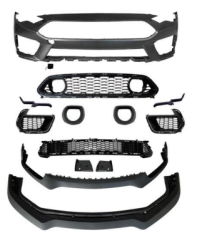 Anyu Auto Body Kits Mach 1 Front Bumper With Grille LED Light For Ford MUSTANG 2015-2022