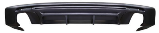 Anyu Auto Body Kits ZL1 RS Single Outlet Rear diffuser For Chevrolet Camero 2016-2023