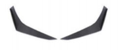 Anyu Auto Body Kits Fog Lamp Cover Splitter For Chevrolet Camero  2010-2015