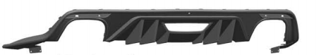 Anyu Auto Body Kits Rock Rear Diffuser Dual Outlet For Ford MUSTANG 2015-2022