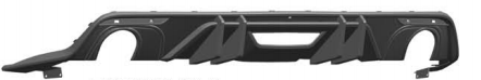 Anyu Auto Body Kits Competition Rear Diffuser Single Outlet For Ford MUSTANG 2015-2022