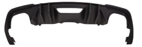 Anyu Auto Body Kits Competition Rear Diffuser Dual Outlet For Ford MUSTANG 2015-2022