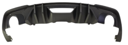 Anyu Auto Body Kits Competition Rear Diffuser Single Outlet For Ford MUSTANG 2015-2022