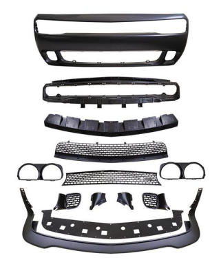 Anyu Auto Body Kits Hellcat front bumper For Dodge Challenger 2008-2014