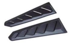 Anyu Auto Body Kits Can-Style Rear Window Louver For Chevrolet Camero 2016-2023