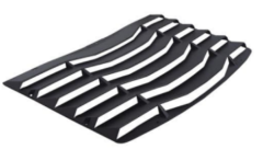 Anyu Auto Body Kits Modern Rear Window Louver For Chevrolet Camero 2016-2023