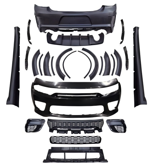 Anyu Auto Body Kits SRT Hellcat Wide Body For Dodge Charger 2015+