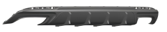Anyu Auto Body Kits Speed Rear Diffuser For Square Tips Chrysler 2012-2022